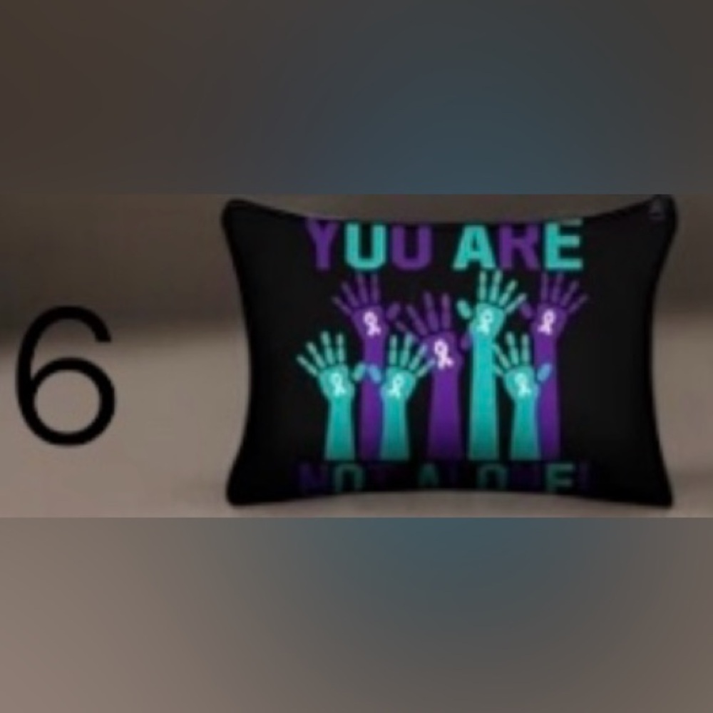 Suicide Prevention Awareness Set: 1 Pen, 1 Note pad, 1 Makeup Bags, 1 Bracelet - Picture 10 of 16